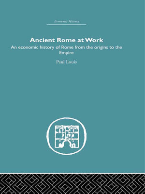 cover image of Ancient Rome at Work